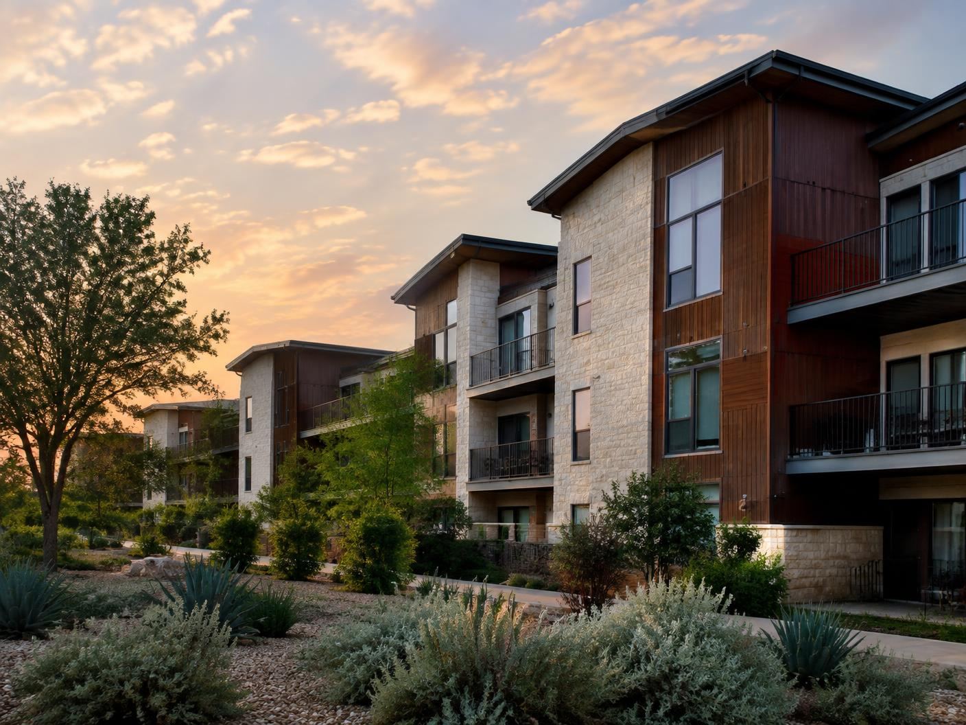Architectural representation for Cedar + Sage, Austin, Texas