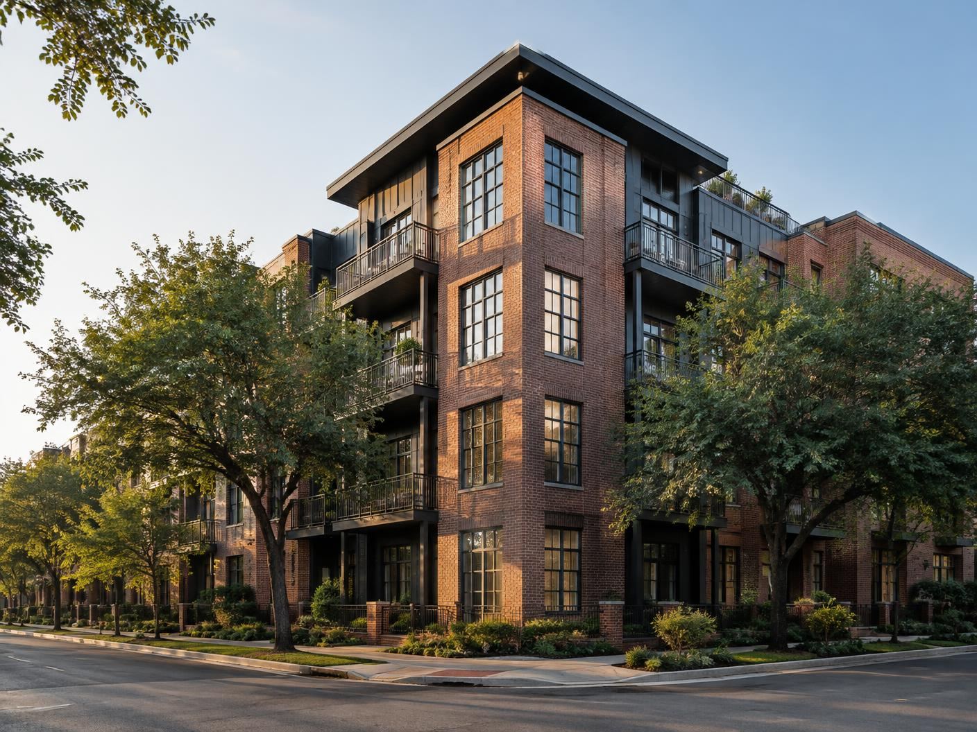 Architectural representation for Ross & Matilda, Dallas, Texas