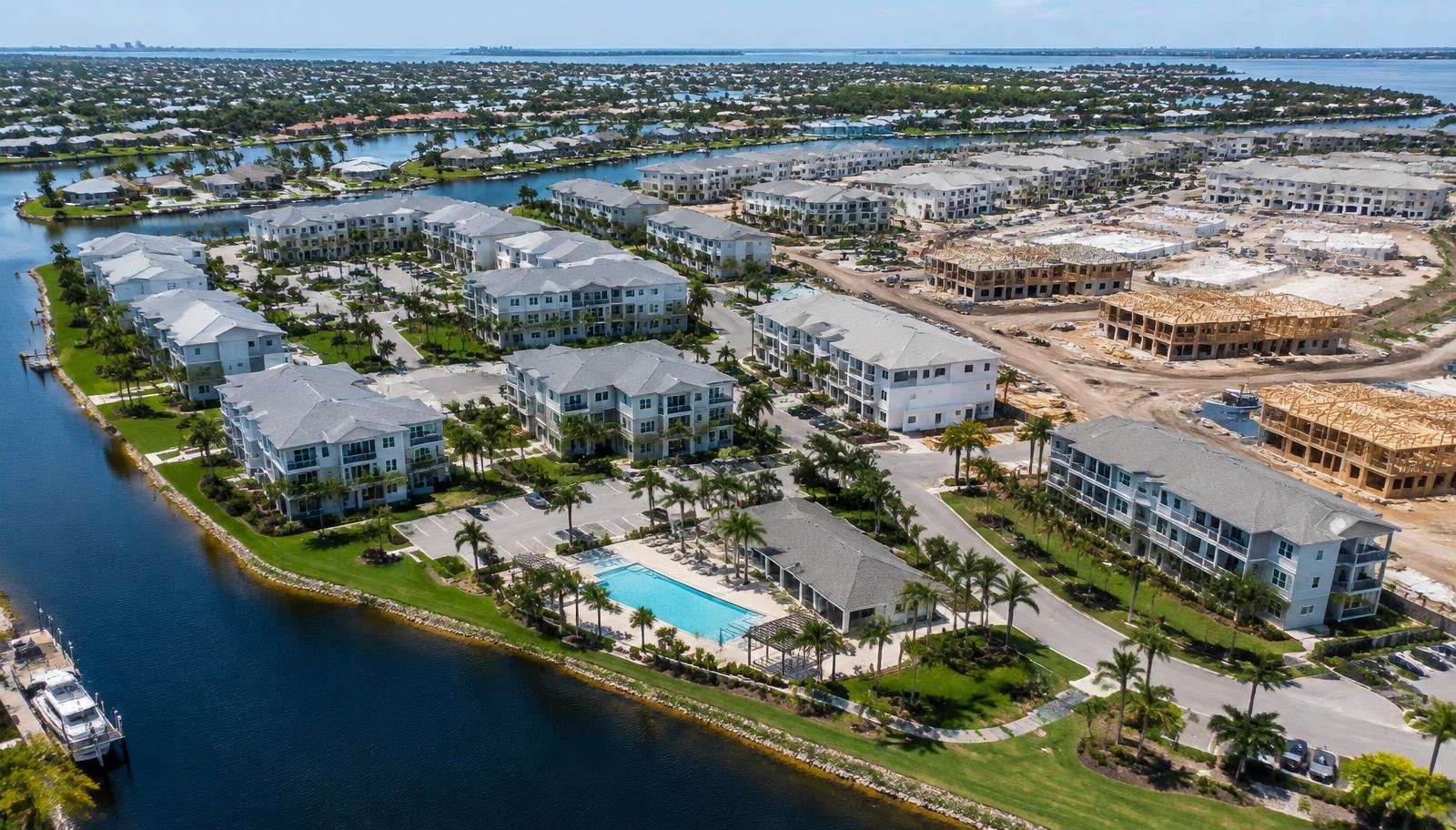 Architectural representation for The Trails at Old Burnt Store Road, Cape Coral, Florida